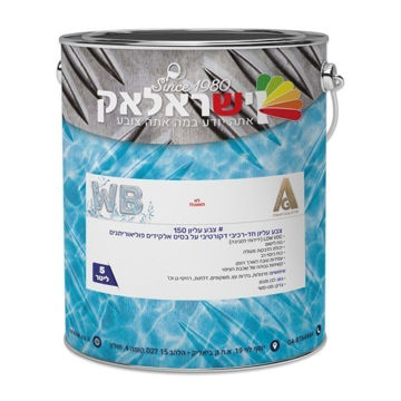 תמונה של AG-WB צבע עליון 150 שקוף גלון 5 ליטר